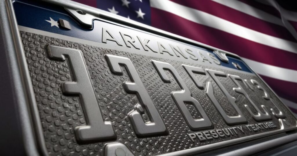 Arkansas License Plate Security Features and Innovations