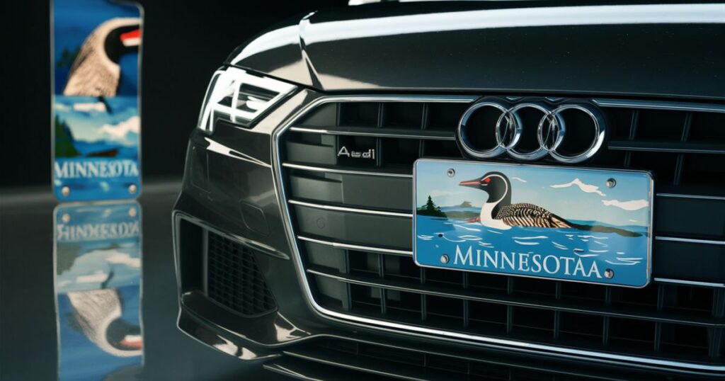 Minnesota License Plates that a Reflection of State Identity