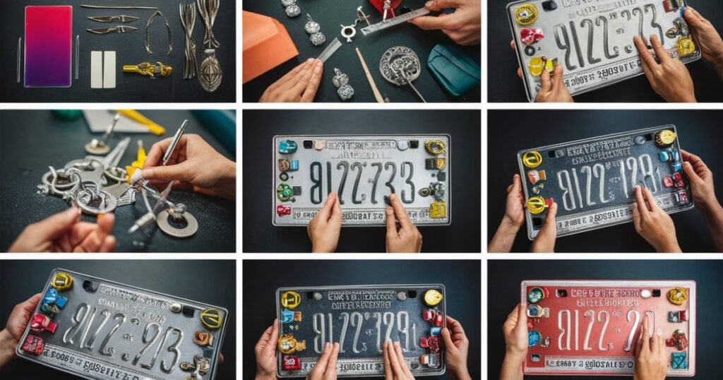 DIY Customization: Crafting Your Own License Plate Frame