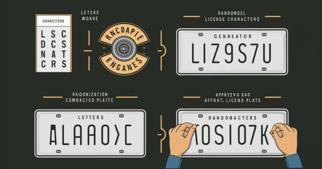 How License Plate Generators Work