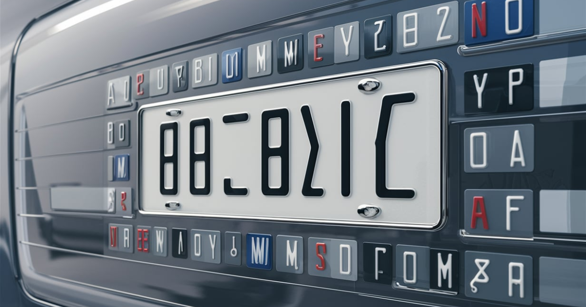 License Plate Generator