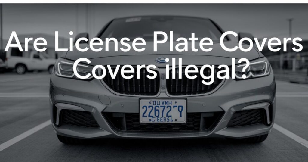 Are License Plate Covers Illegal?