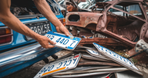 How to Dispose of License Plates?