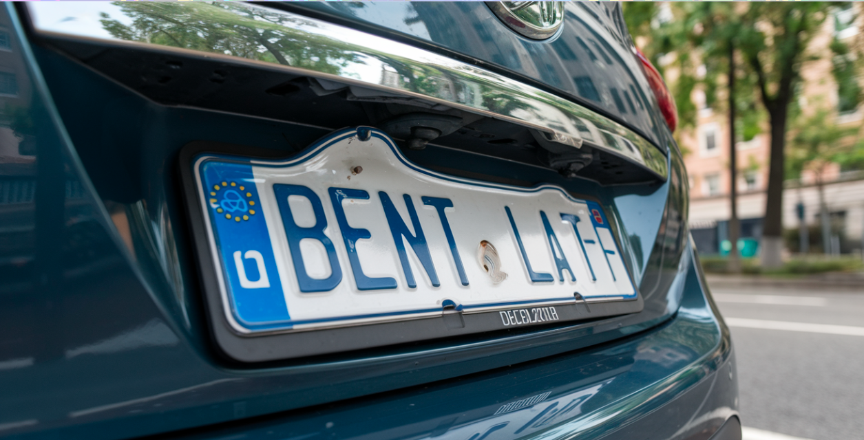 Is a Bent License Plate Illegal? 