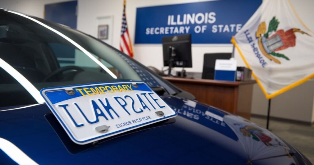 How To Get a Temporary License Plate in Illinois