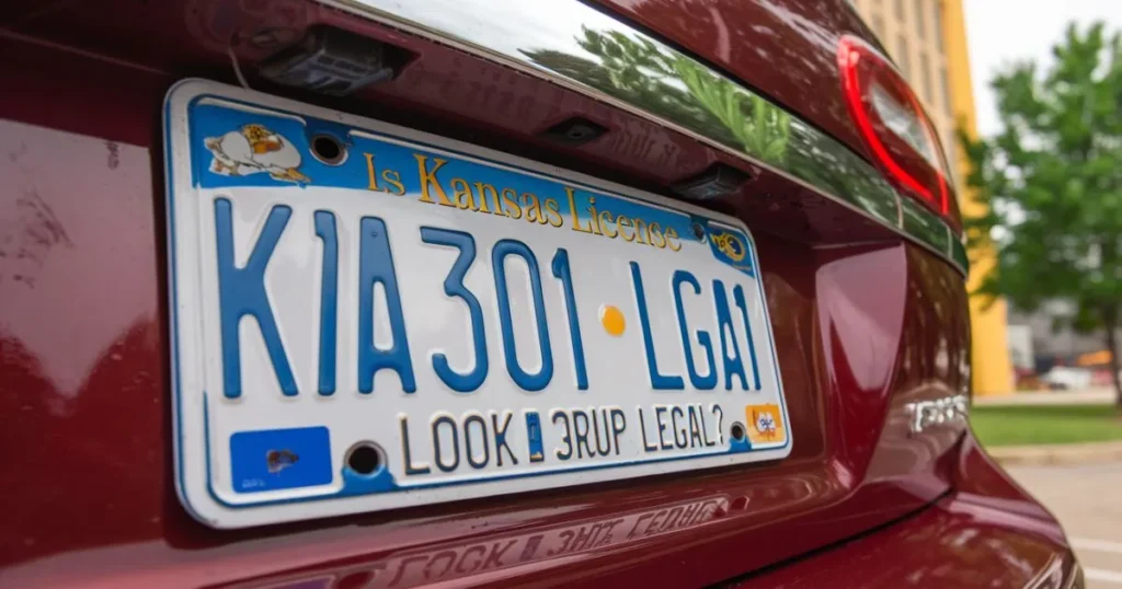 Is a Kansas License Plate Lookup Legal?