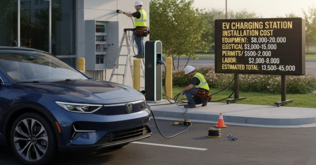 EV Charging Station Installation Cost Explained: Home & Business Guide ...