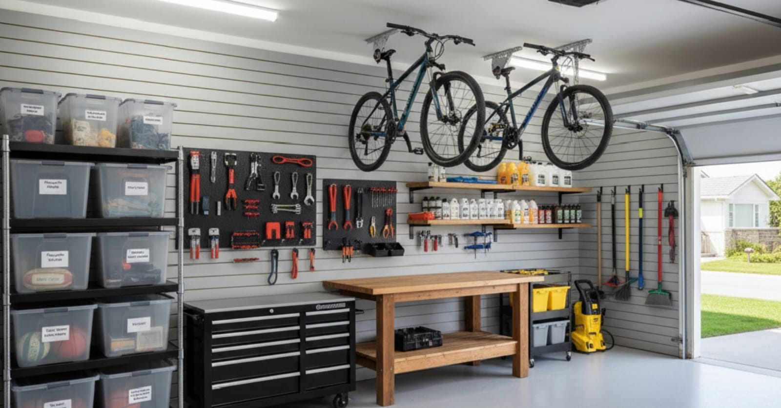Garage Organization Ideas for a Clean, Smart, and Functional Space
