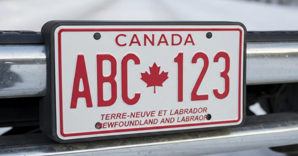 Black and White Vanity Plates in Ontario: Pricing, Approval & Custom Options