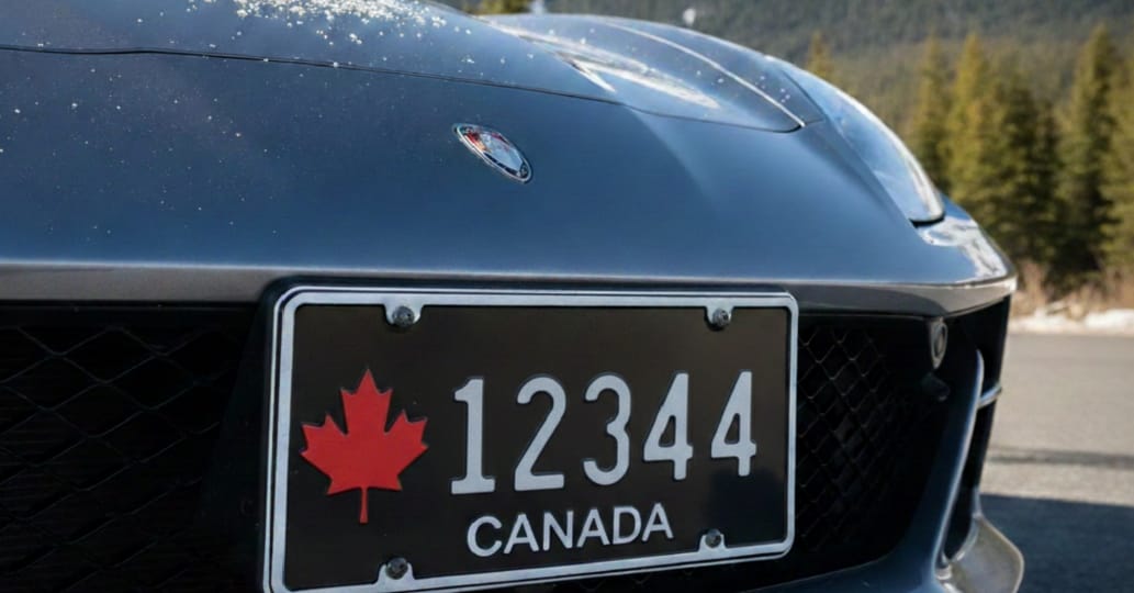 Black and White Vanity Plates in Ontario: Pricing, Approval & Custom Options