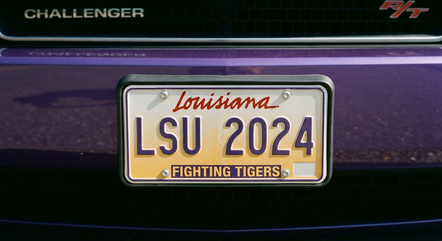 LSU License Plate Fee Complete Guide to Costs, Rules, Benefits, and Registration in Louisiana