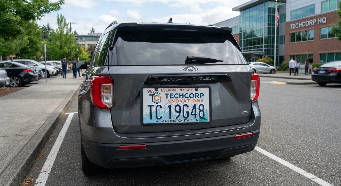 Company Logo License Plates: Custom Plates for US Businesses