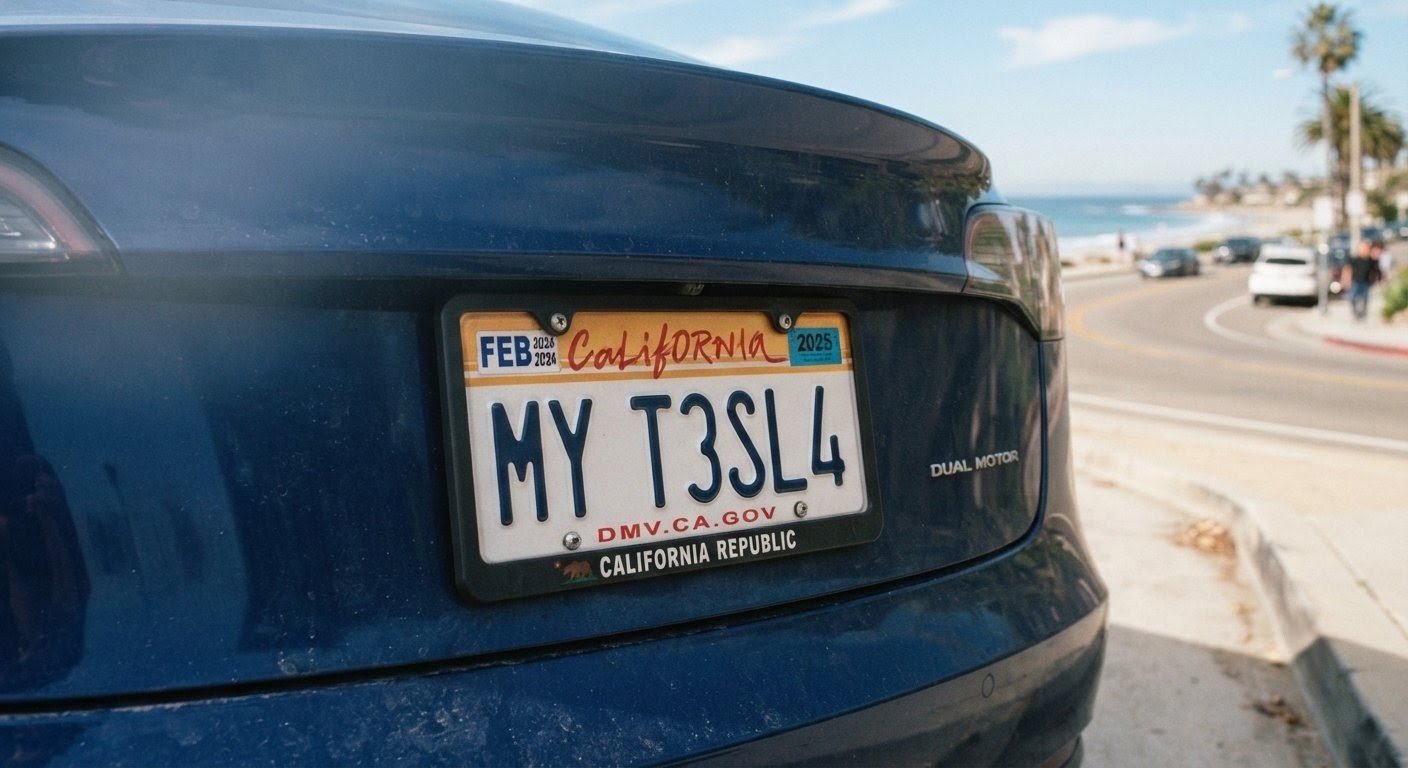 License Plate Personalized California: Eligibility, Fees & Availability